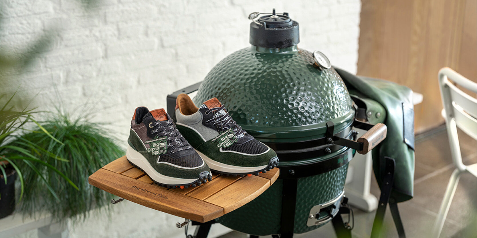 Collaboration with Big Green Egg Floris van Bommel Official