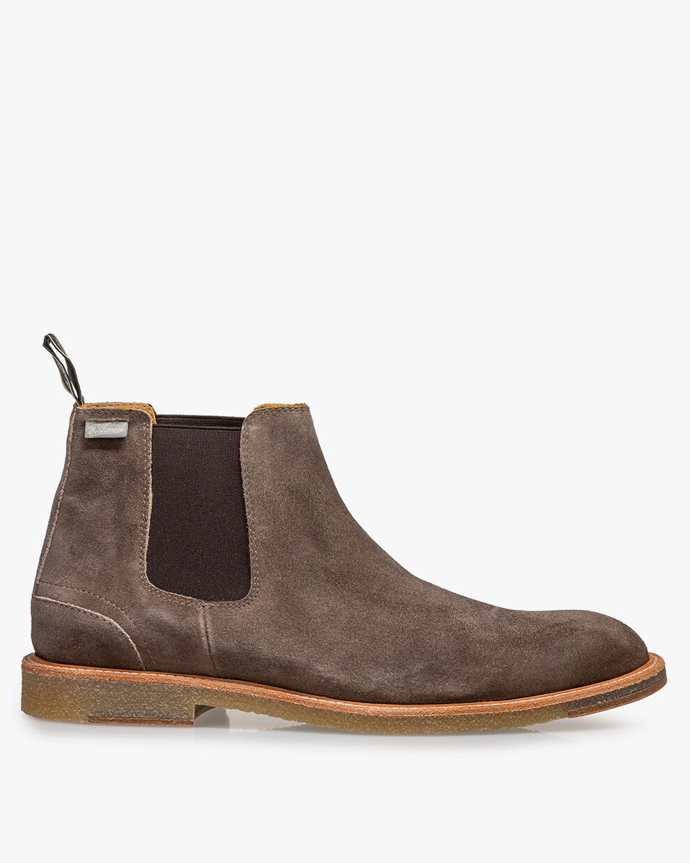 Grijze chelsea boots heren shop