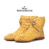 Kingdom of Wow home slippers ocher