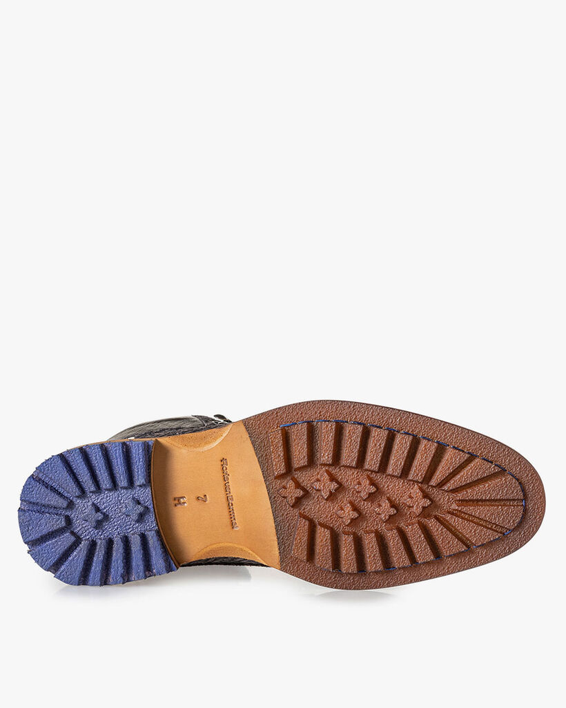 Crepi boot grijs met print