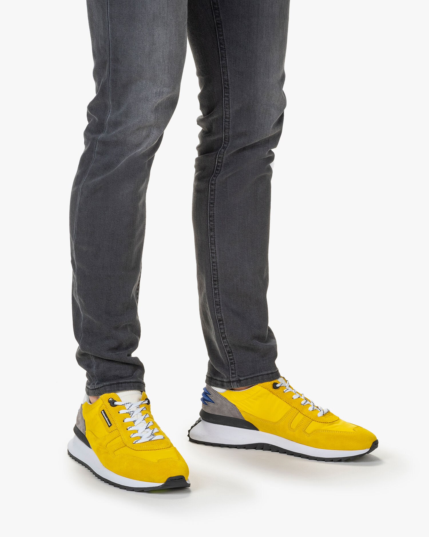 Sneaker suède geel SFM-10116-70-01 | Floris van Bommel Official®