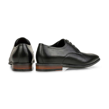 Lace shoe calf leather black