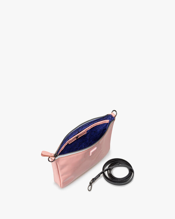 Cross body tas lakleer roze