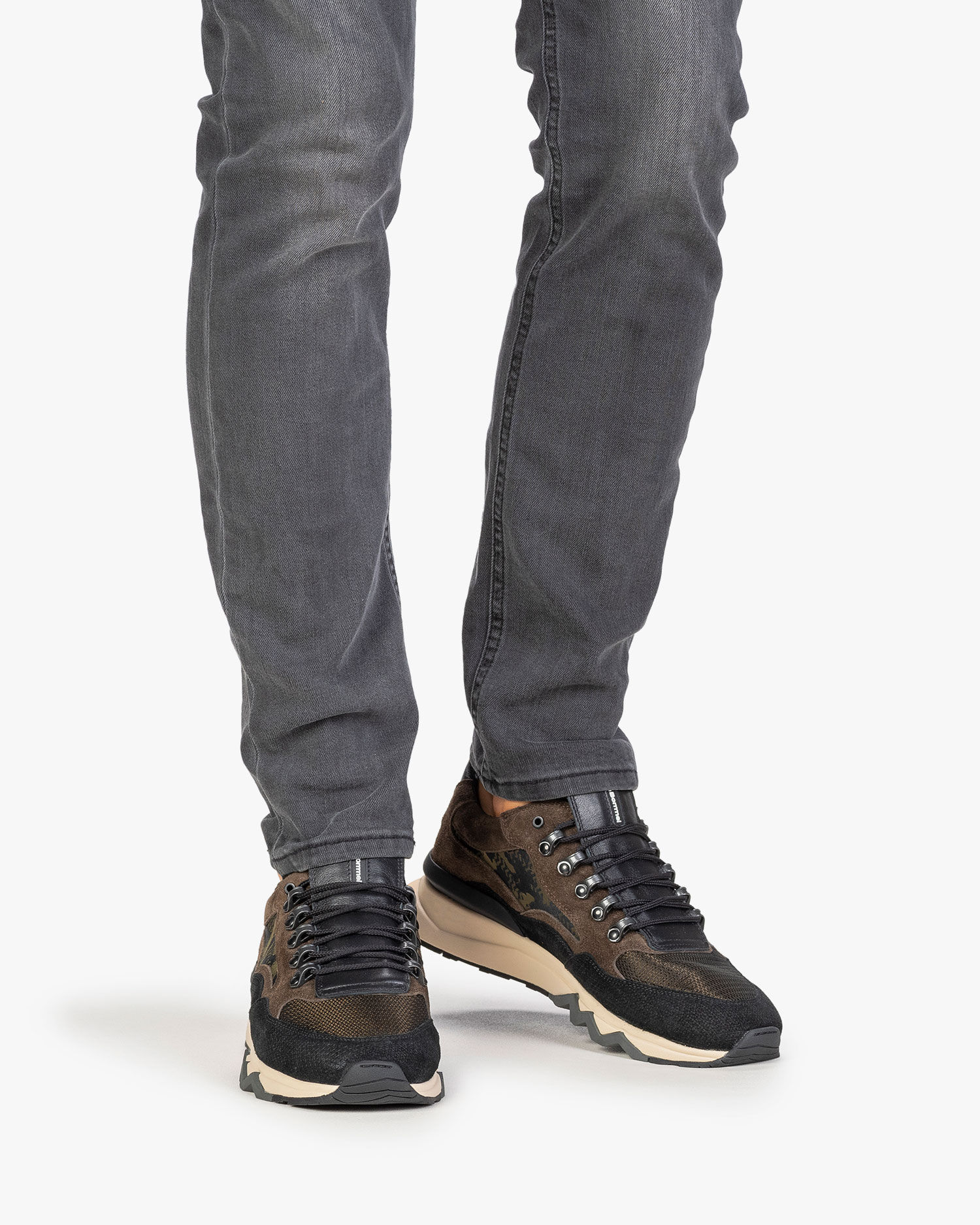 Groene sneaker De Zager 01.03 | Floris van Bommel Official®
