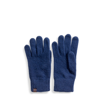 Handschoenen wol blauw