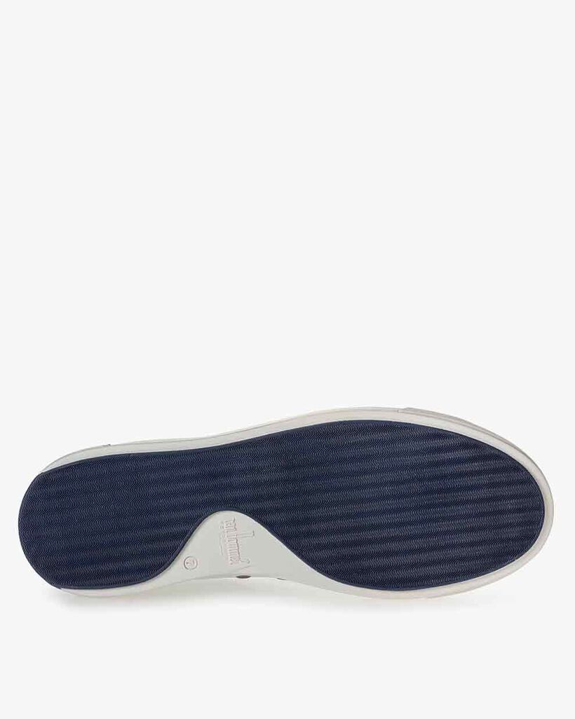 Sneaker calf leather white