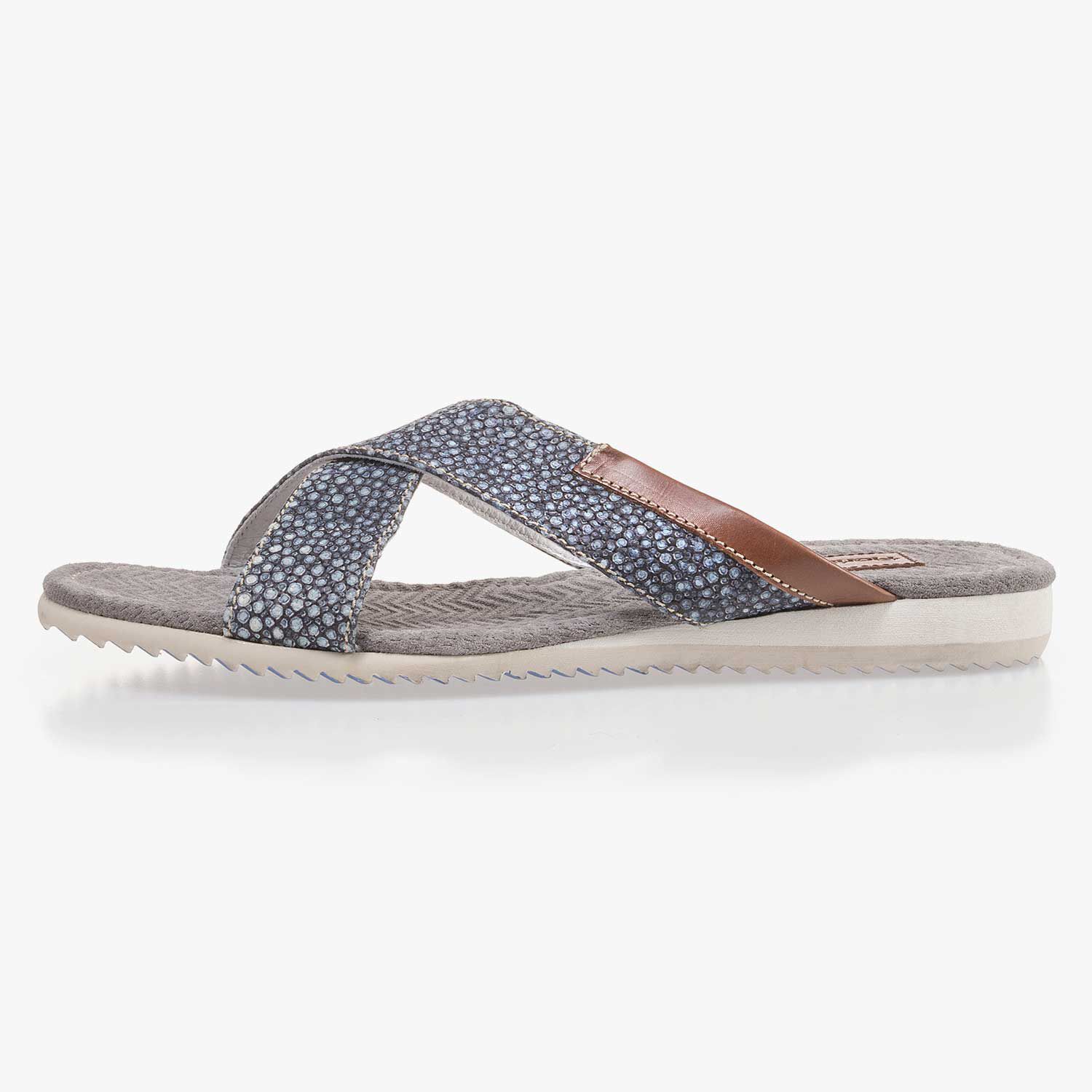 Leren badslippers 2025