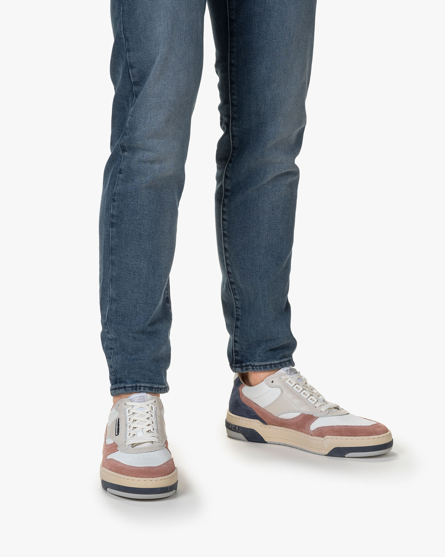 Sneaker kalfsleer wit SFM-10115-61-02 | Floris van Bommel Official®