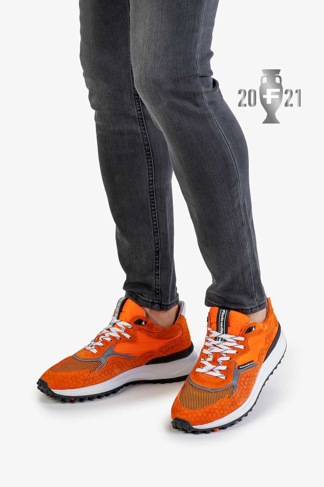 Floris van Bommel 13350/24 sneaker cognac - Aalders Schoenmode