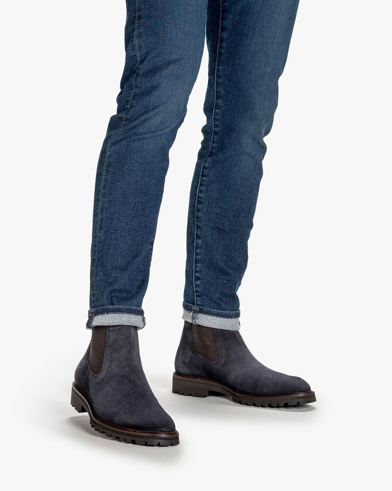 Chelsea boot su&egrave;de zwart