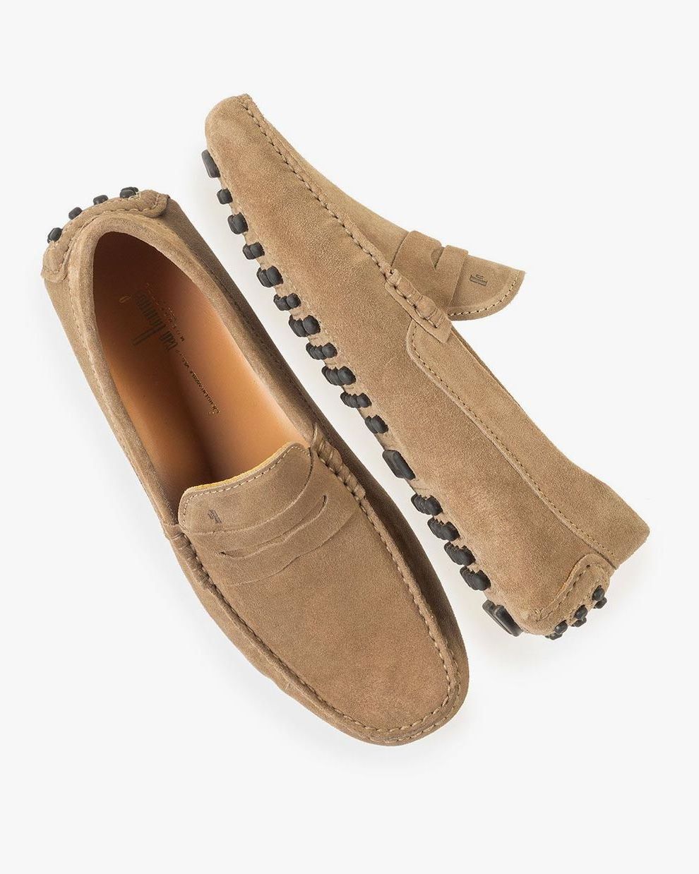 Beige FLORIS VAN BOMMEL Mocassins 15053 | Omoda