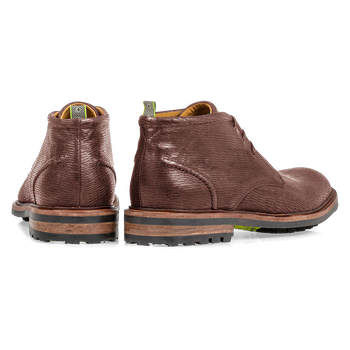 Veterboot bruin met print