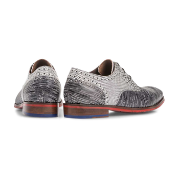 Veterschoen met lizardprint