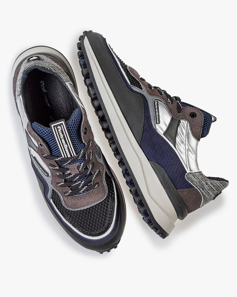 Noppi sneaker dark grey/blue