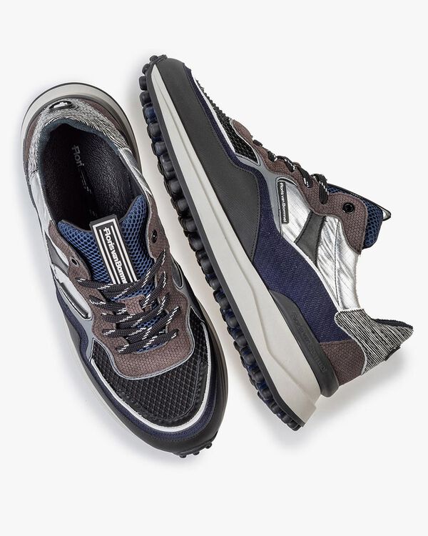 Noppi sneaker dark grey/blue