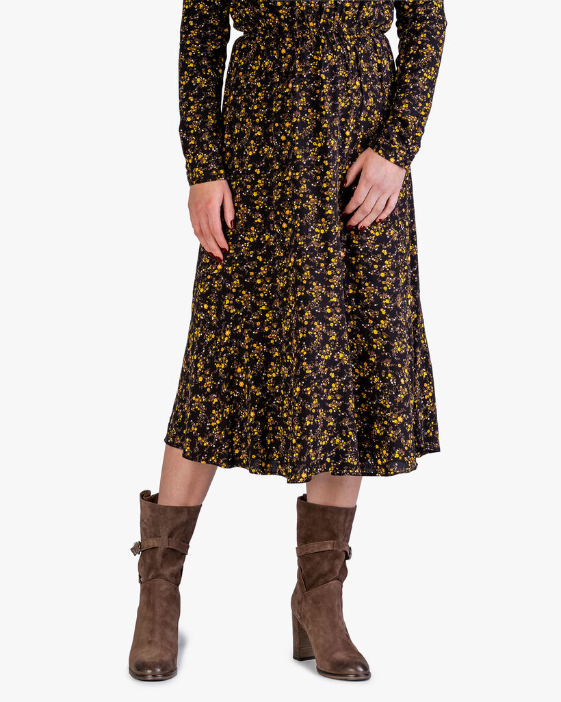 Halfhoge laars su&egrave;de bruin