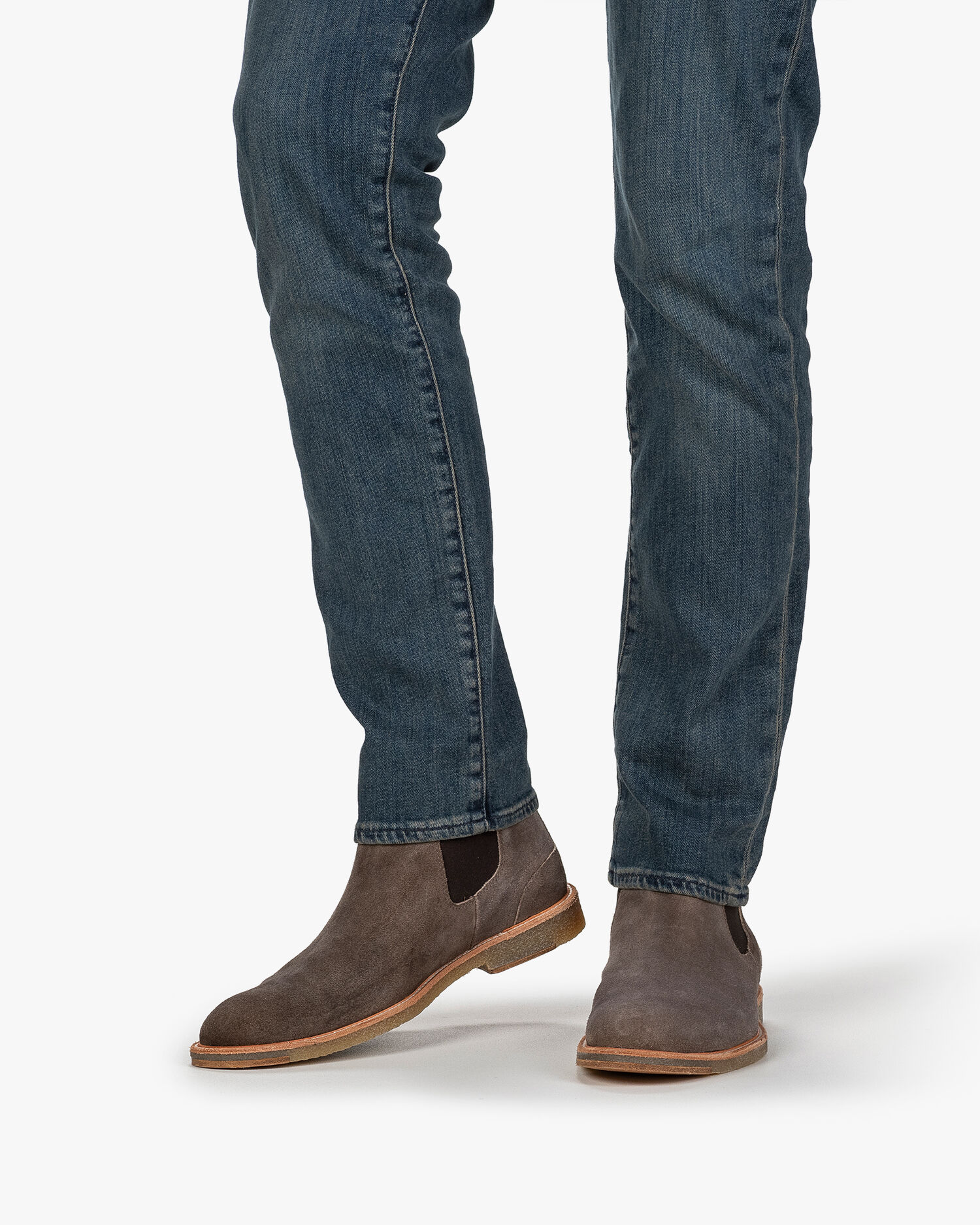 Chelsea boots shop heren grijs