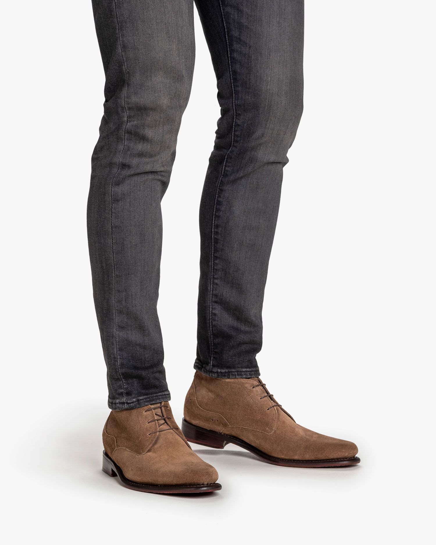 Veterboot suède cognac SFM-50081-23-01 | Floris van Bommel®