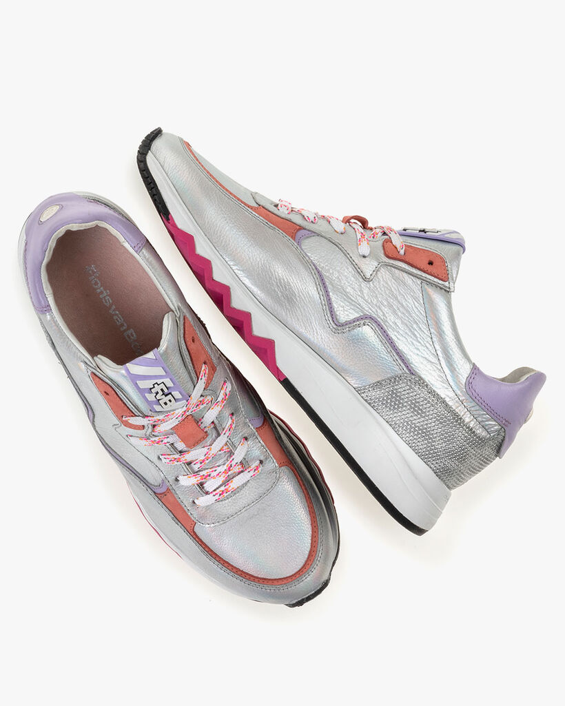 Nineti metallic silver