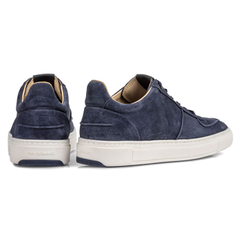 Sneaker su&egrave;de blauw