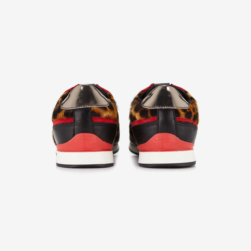 Floris van Bommel animalprint dames sneaker