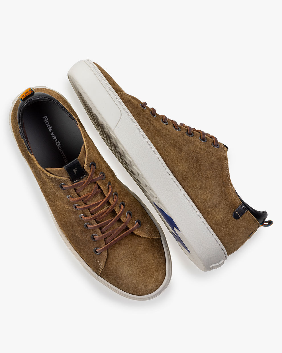 Sneaker suède bruin SFM-10126-20-01 | Floris van Bommel Official®