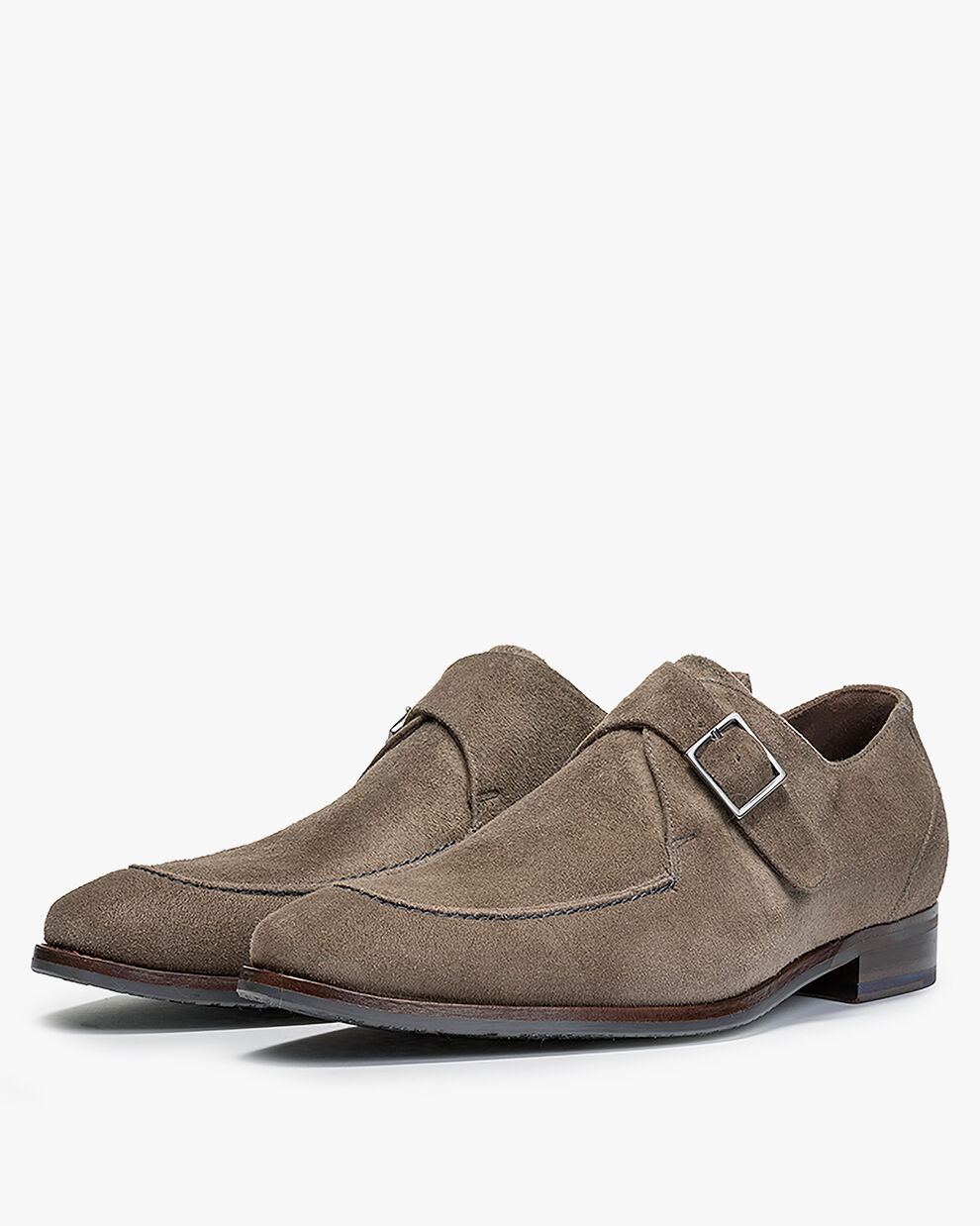 Gespschoenen heren De Stapper 37.06 Taupe Floris van Bommel Official