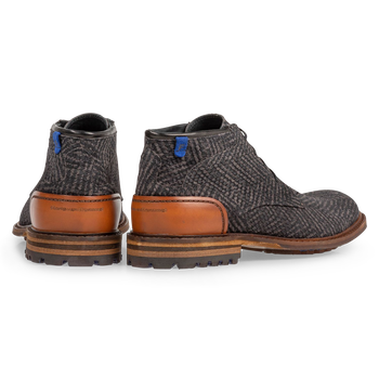 Crepi boot grijs met print