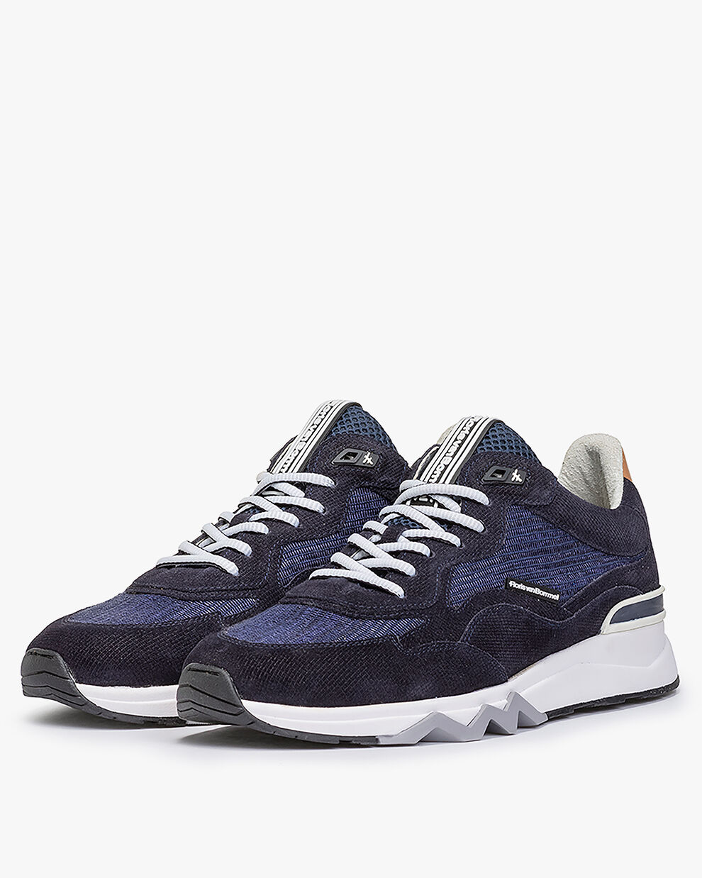 Men s sneakers De Zager 06.00 Dark blue Floris van Bommel Netherlands