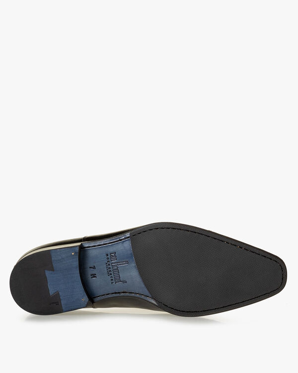 Lace shoe calf leather black