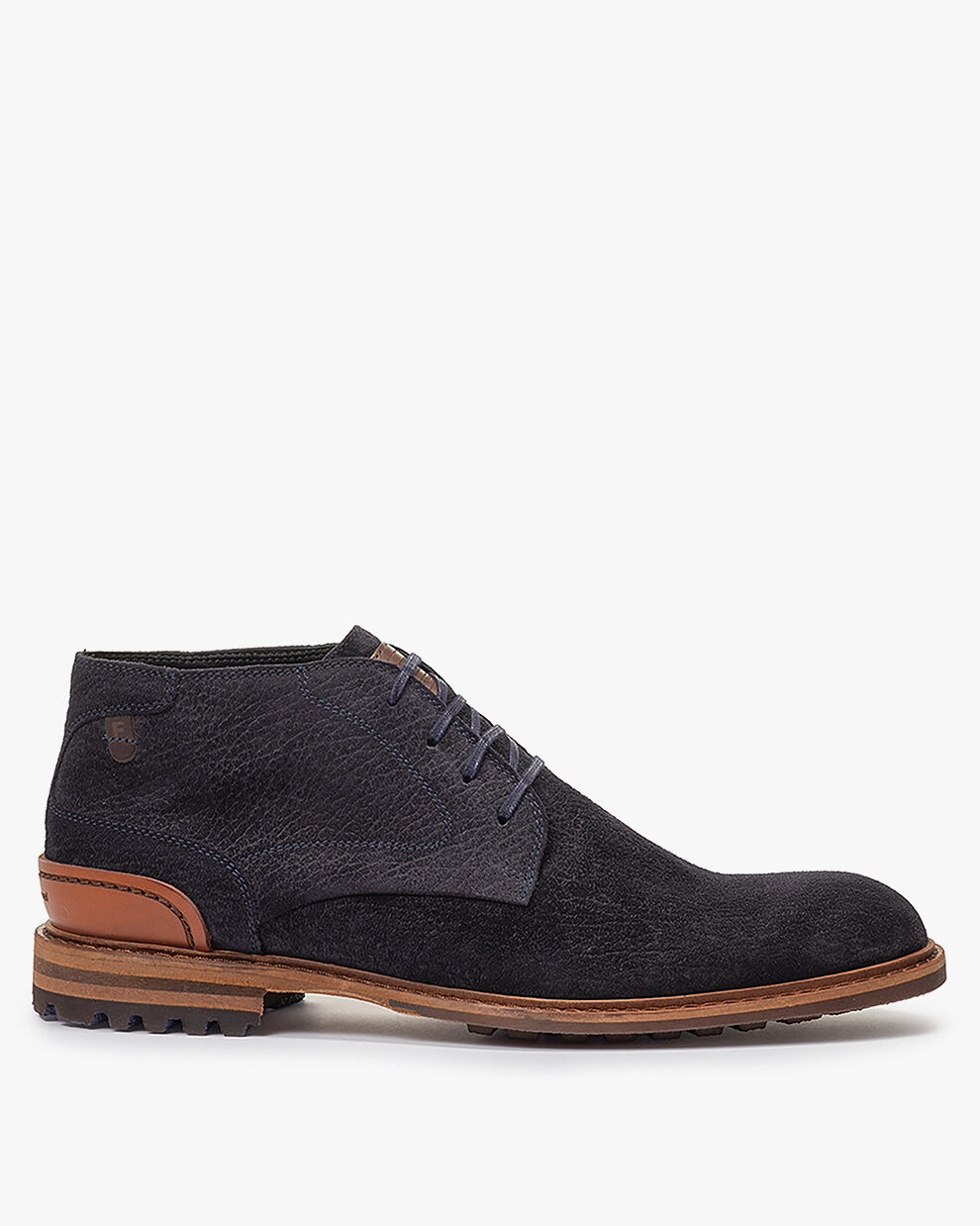 Boots men Crepi 11.26 Dark blue | Floris van Bommel Netherlands