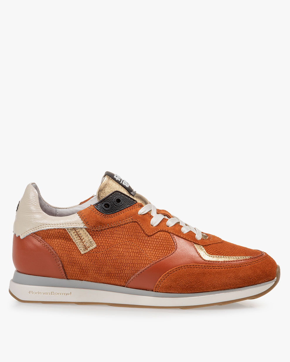 Floris van bommel sneaker cognac outlet