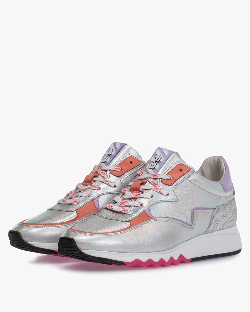 Nineti metallic silver