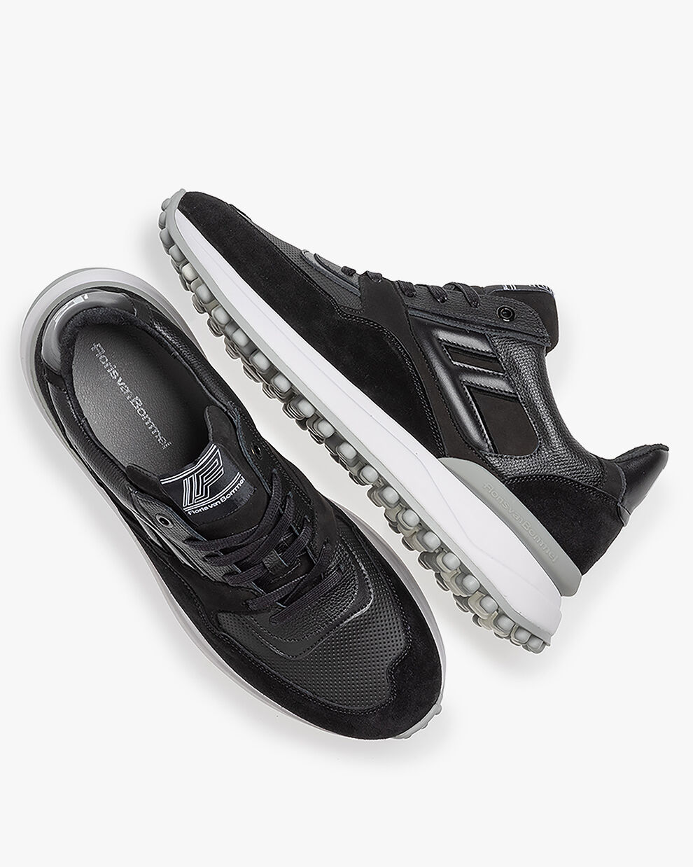 Sneakers heren Noppi 29.15 Zwart | Floris van Bommel Official