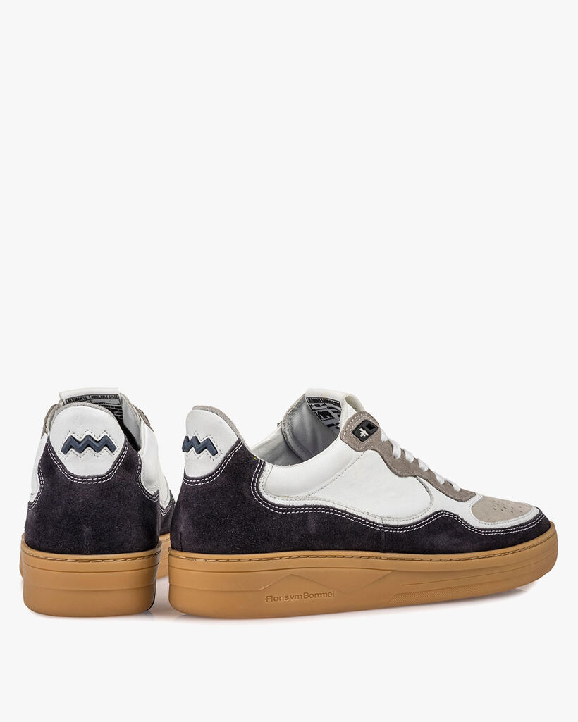 Sneaker su&egrave;de zwart