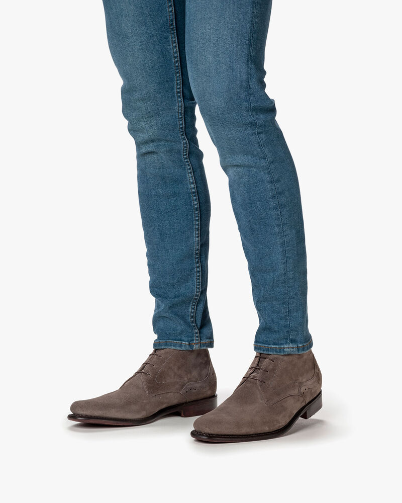 Veterboot su&egrave;de taupe