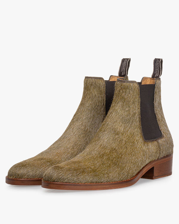 Chelsea boot pony taupe