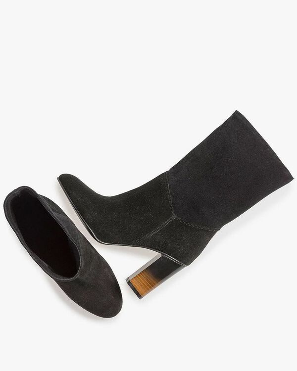 Zwarte su&egrave;de laars