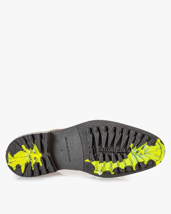 Veterboot su&egrave;de beige