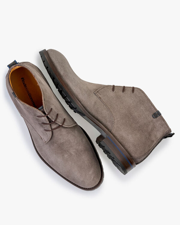 Veterboot su&egrave;de taupe