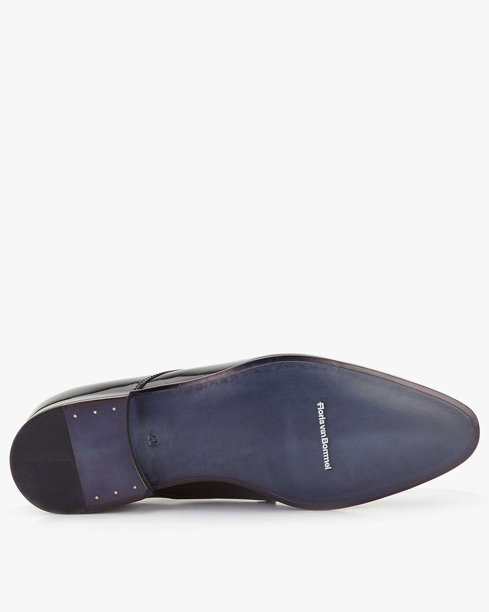 Veterschoen lakleer zwart SFM-30060-10-01 | Floris van Bommel®