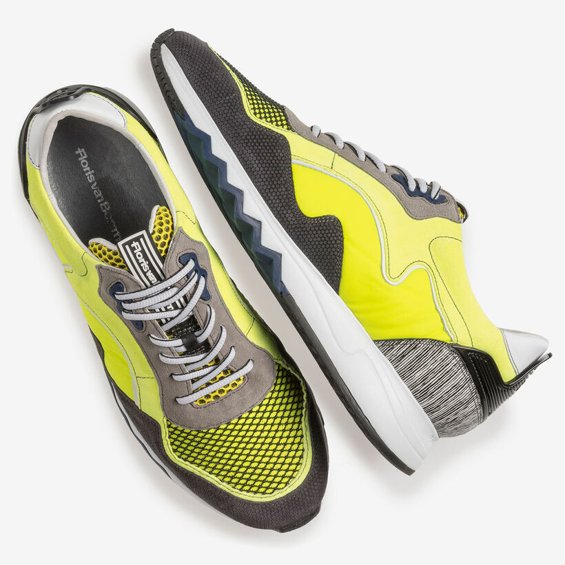 Neongele su&egrave;de sneaker