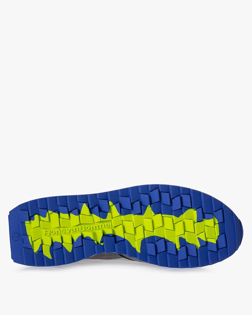 Sneaker su&egrave;de grijs