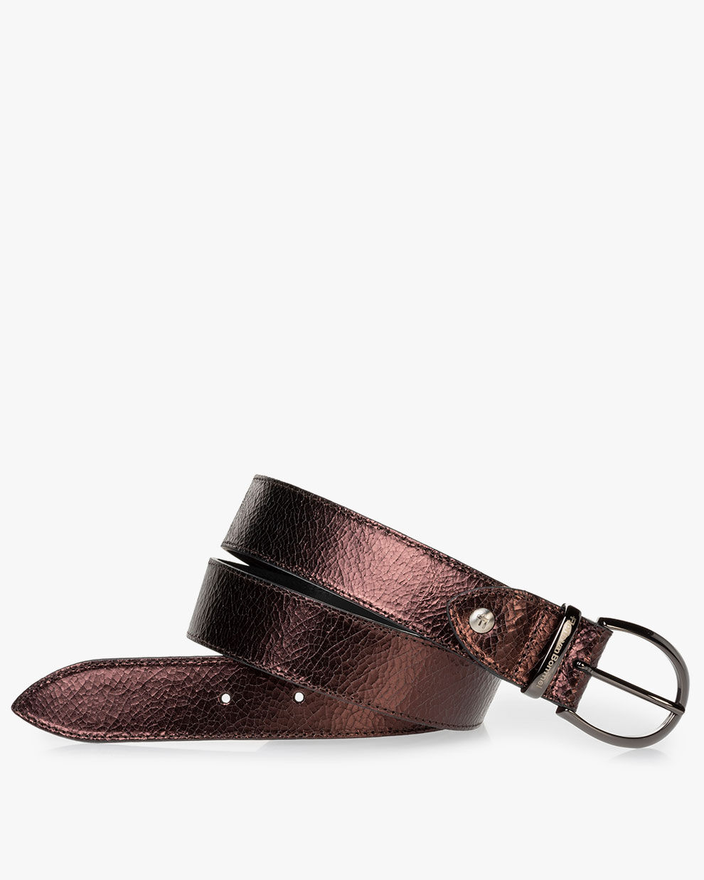 Riem leer bruin 75820/02 | Floris van Bommel Women®