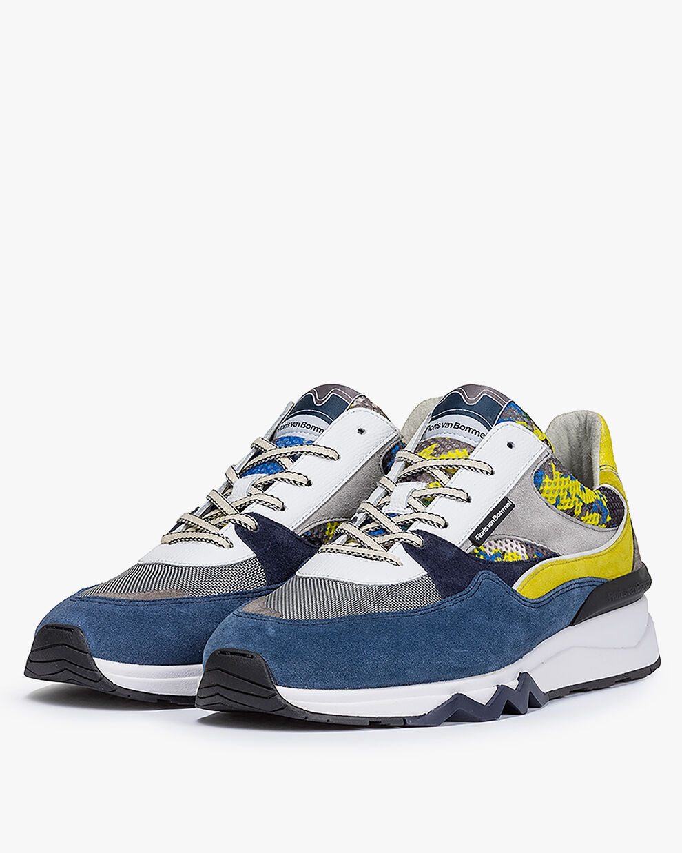 Sneakers heren geel clearance
