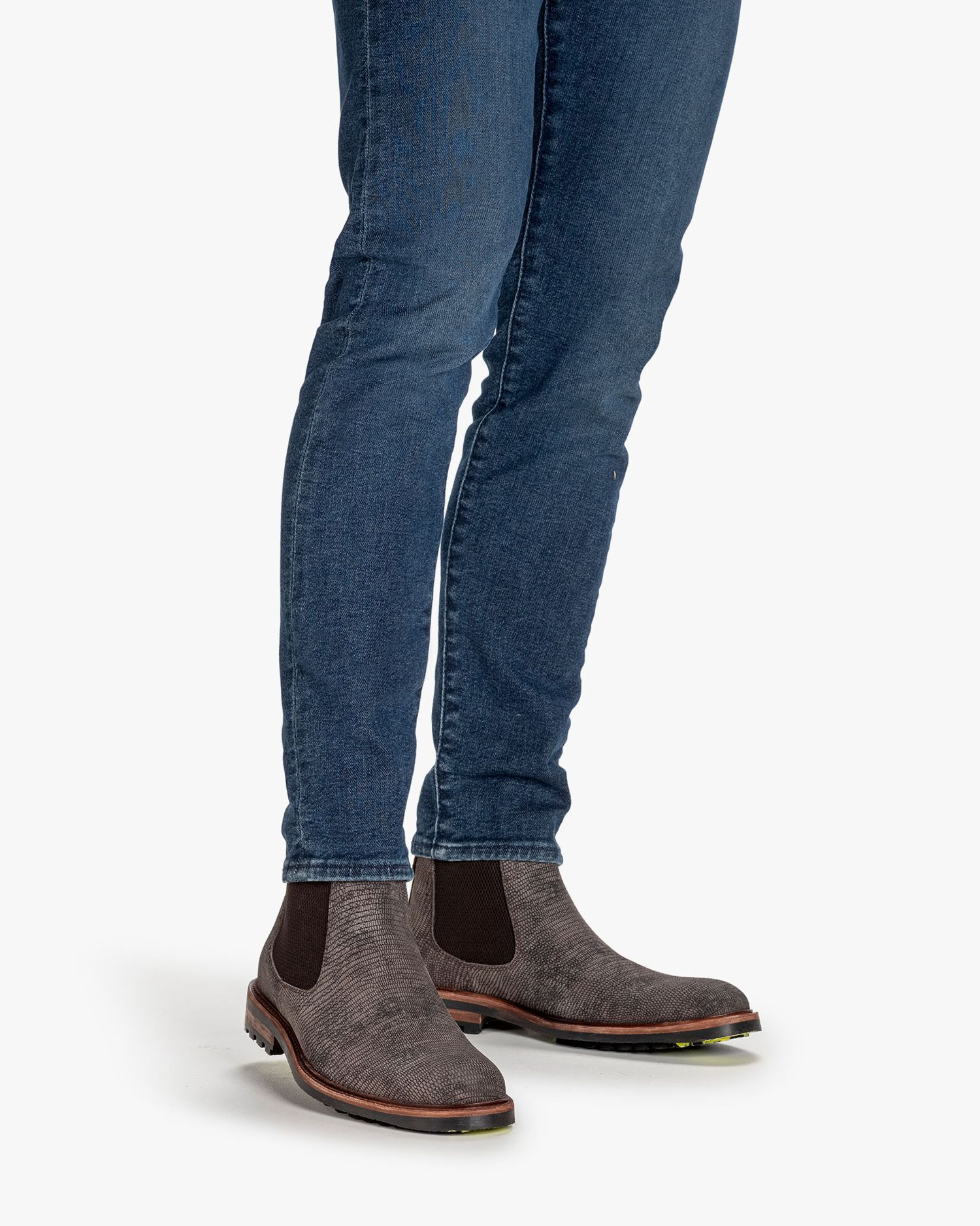 Chelsea boot donkergrijs SFM-60020-31-01 | Floris van Bommel®