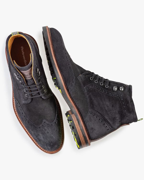 Boot zwart su&egrave;de