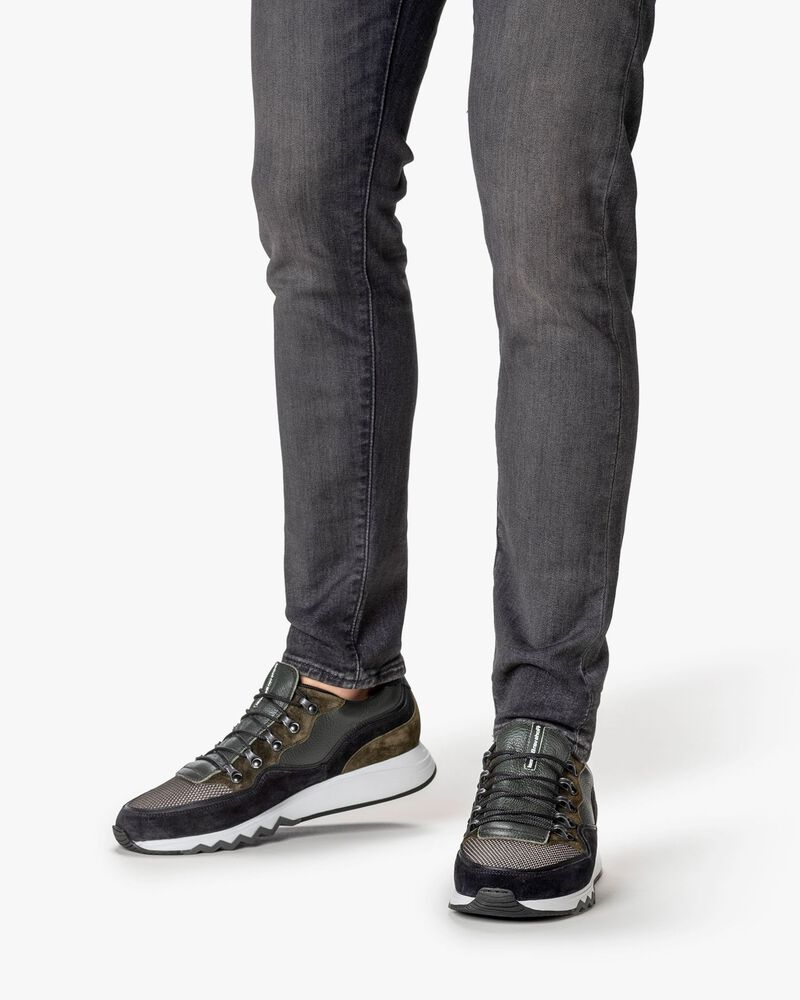 Nineti sneaker donkergroen