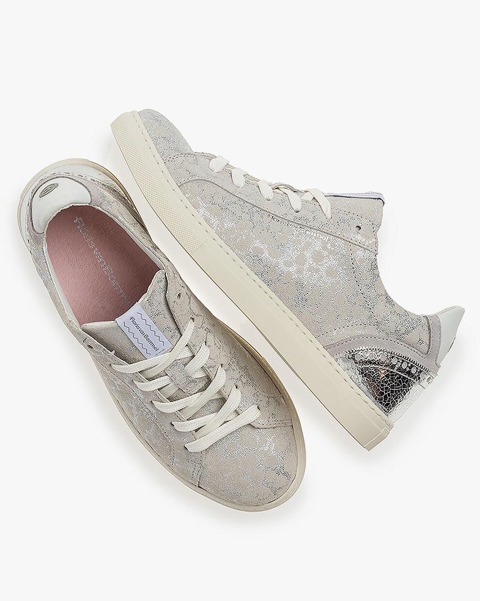Sneakers dames Minni 03.03 Zilver | Floris van Bommel Official