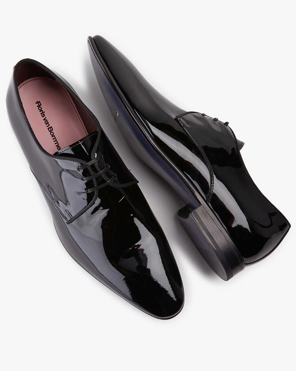 Zwarte lakschoenen heren clearance